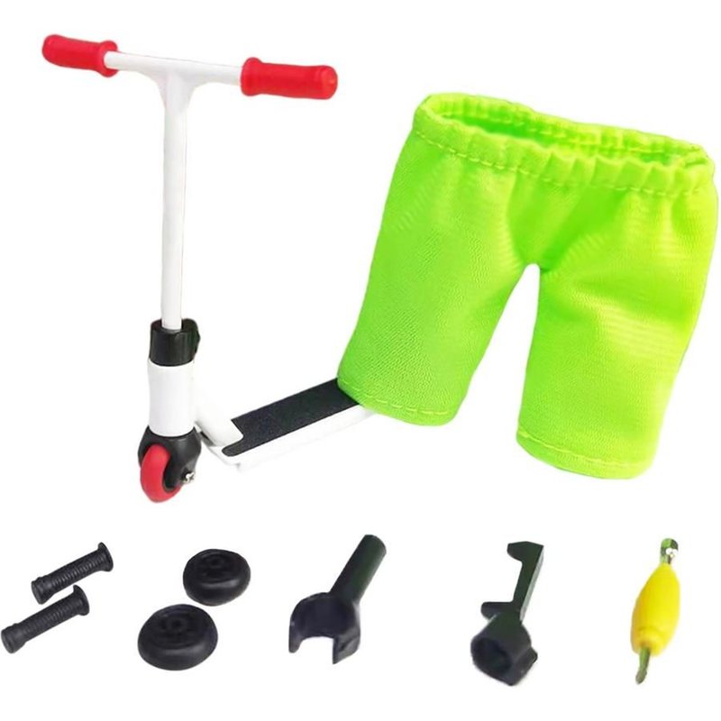 Mini Trottinette À Doigt En Alliage, Jouet Interactif Anti-Stress, Nouveauté, Activité Sensorielle, Kit De Skateboard