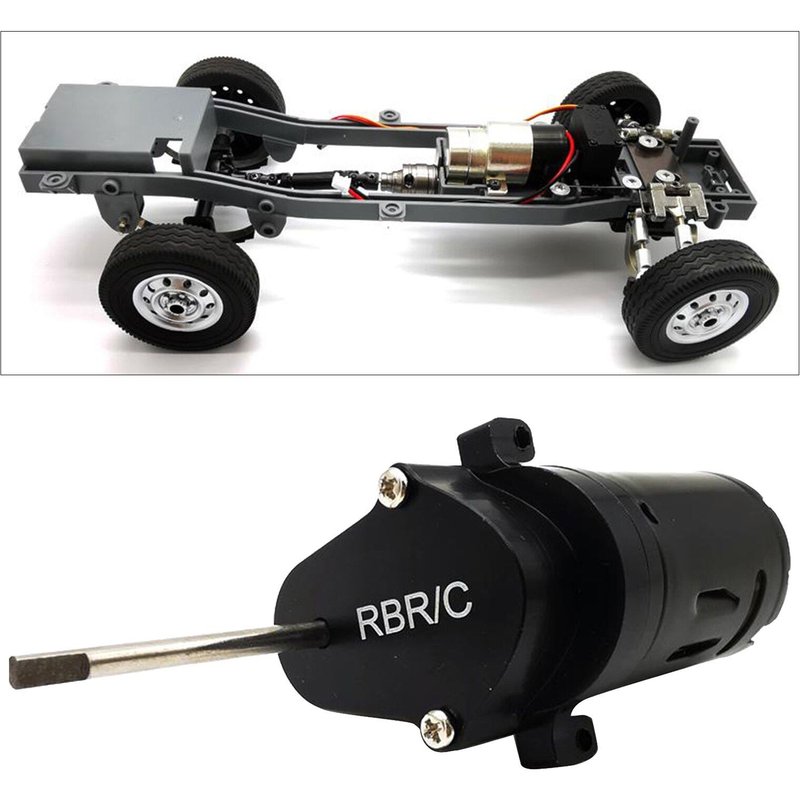 Moteur À Balais 370 Adapté Pour Wpl D12, Mise À Niveau De Camion Rc À Chenilles Tout-Terrain