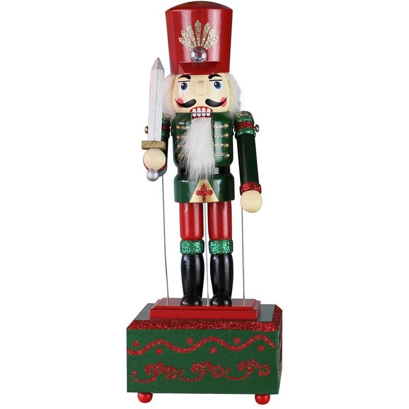 Boîte À Musique De Noël En Bois, Fabuleux, Sacrité Et Héro, Soldat, Batteur Casse-Noisette, Décoration De Maison, Cadeau De Noël