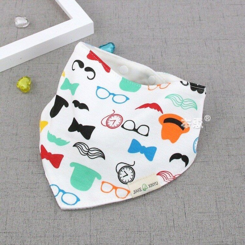 Bavoirs Triangle En Coton Imprimé Pour Bébés, Bavettes Bandana Pour Enfants, Bavettes Pour Nouveau-Né, Tissu Absorbant