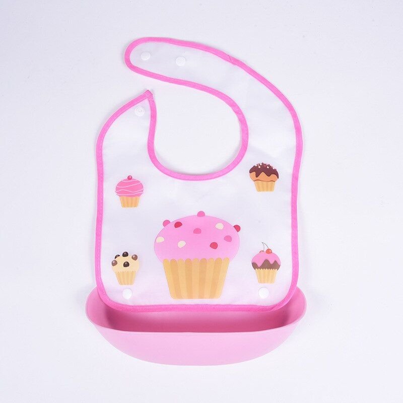 Bavoirs Jaunes Imperméables À Manches Longues Pour Bébés Garçons Et Filles, En Tissu Pour Roter, Avec Tablier De Poche, 1 Pièce