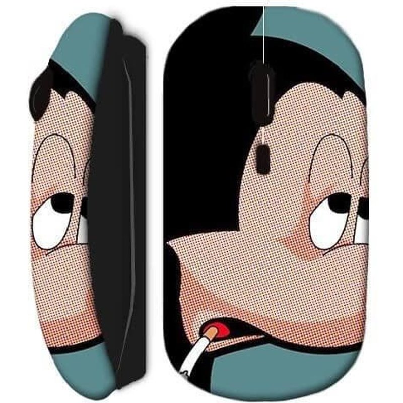 Souris Sans Fil Mickey Mouse Disney Fume Noire