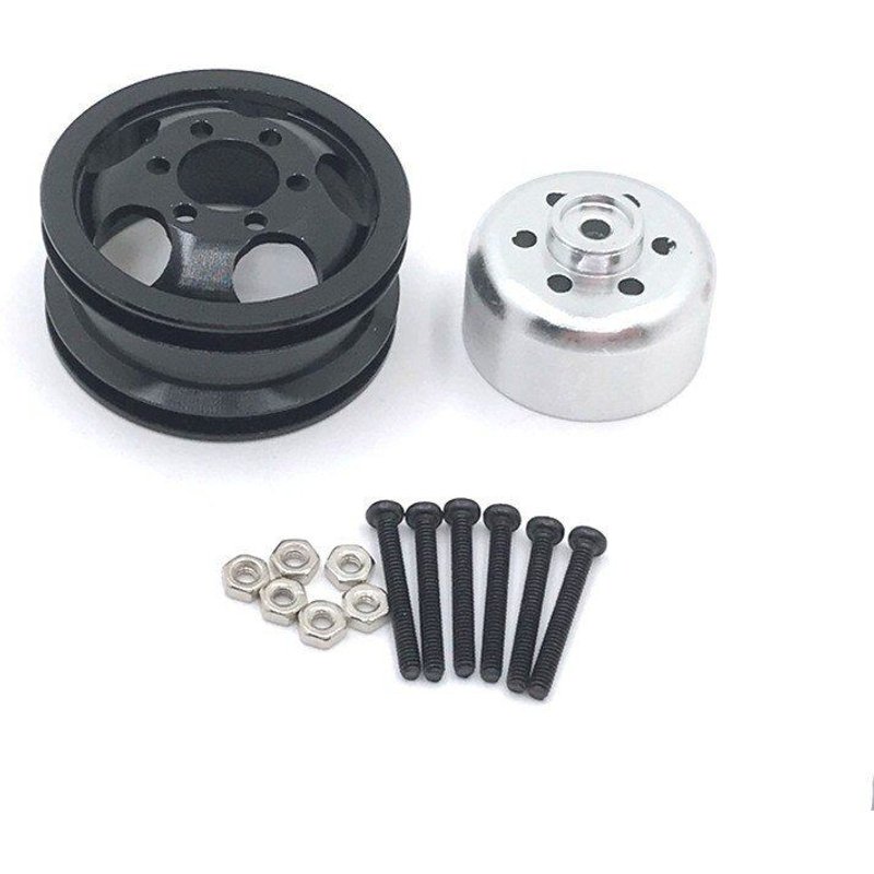 Wpl Modèle C14 C24 Mn Henglong Feiyu Jjrc Rc, Modification Générale De Voiture, Accessoires De Mise À Niveau En Métal, Moyeu De Roue Unique 1 Pièce