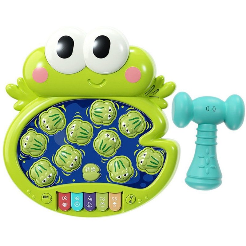 Machine De Jeu De Percussion Grenouille Frappe Hamster, Piano Électronique Avec Musique Légère, Jouet Interactif Parent-Enfant