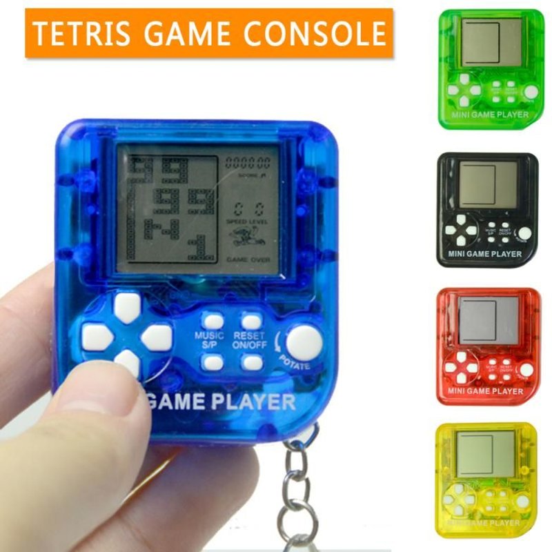 Mini Jeux De Poche, 1 Pièce, Machine De Jeu Classique, Tetris, Jeu De Poche Rétro Nostalgique, Jouets Éducatifs