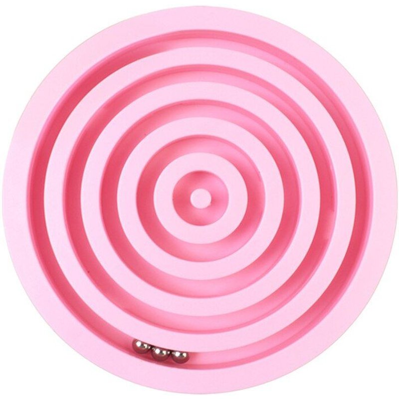 Balle Labyrinthe D'Équilibre 1 Pièce, Étui De Jeu De Main, Amusant, Jeu De Cerveau, Jouet Fidget, Jouets Éducatifs Pour Enfants