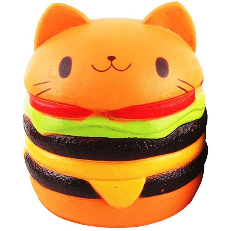 Jouet Mochi TĂȘte Anti-Stress Pour Chat, Jouet Amusant Et Doux, Boule Anti-Stress