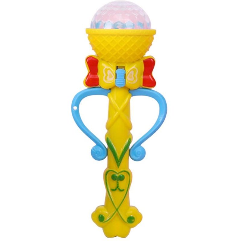 Bâton De Projection Magique Lumineux Pour Enfants, Bâton De Projection Magique, Lumière D'Étoile, Arc De Microphone, Cadeau Pour Enfants