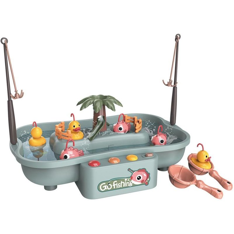 Jouet De Pêche Magnétique Pour Enfants, Musique, Circulation Électrique, Jeu De Poisson, Canard D'Eau