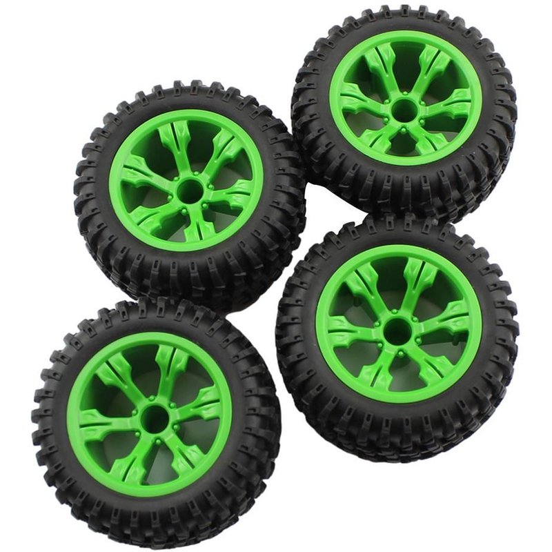 Pneus De Voiture Rc En Caoutchouc Pour Wltoys 12428 144001 124018, Pièces De Rechange, Pneus En Caoutchouc Souple À Forte Adhérence, Accessoire De Voiture Rc