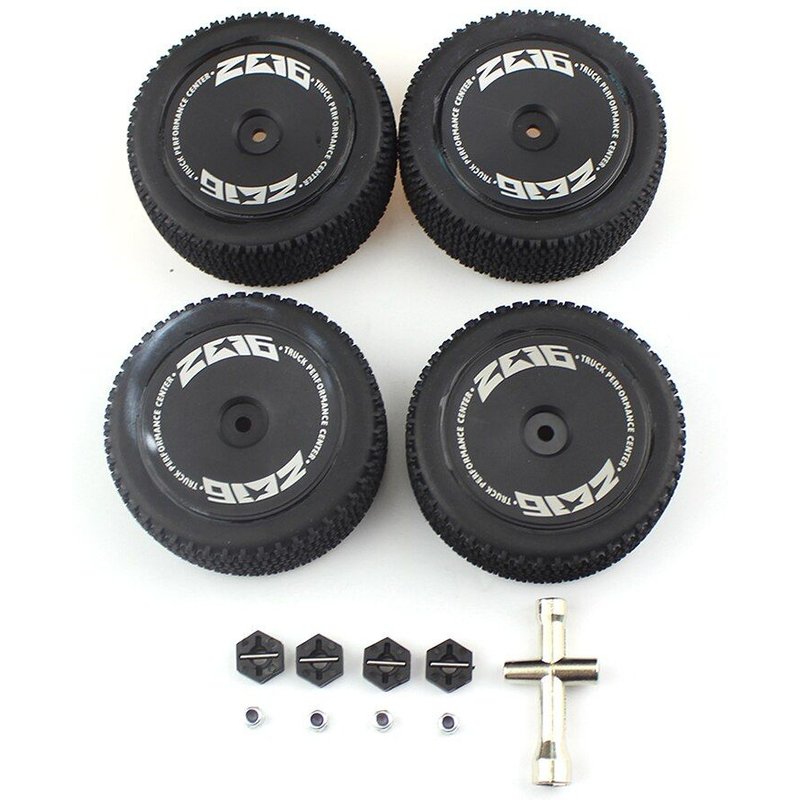 Ensemble De Raccords Pour Pneus De Voiture Rc, Siège De Roue Hexagonal, Arbre En Fer, Écrous De Blocage, Manchons, 1:14, Véhicule Télécommandé, 144001 Ly-1407