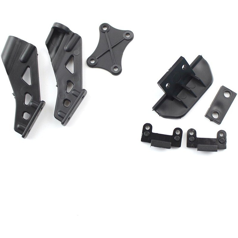 Accessoires Anti-Collision Pour Voiture Rc 1257, Ensemble De Raccords De Firmware D'Aile De Queue Pour Wltoys 1:14, Pièces De Mise À Niveau Pour Véhicule Télécommandé, 1258