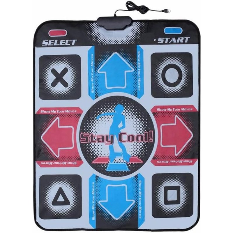 Tapis De Danse Antidérapant Hd Avec Port Usb, Couverture Pour Les Pas De Danse, Équipement Révolutionnaire