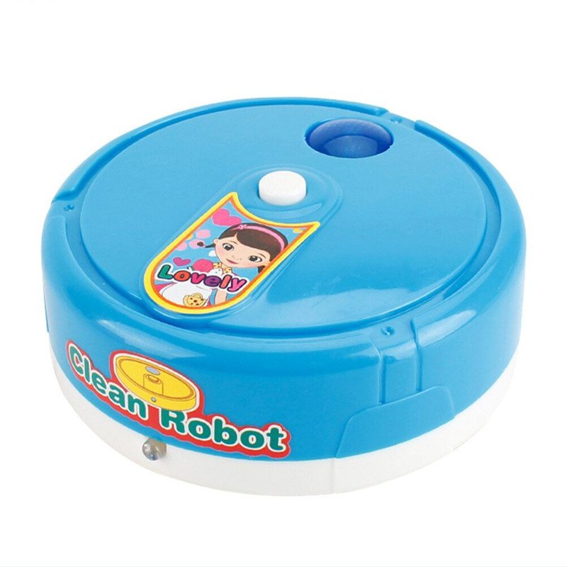 Aspirateur Électrique Pour Enfants, Robot De Jeu De Simulation, Balayage De Musique Légère, Jouet De Nettoyage De Sol