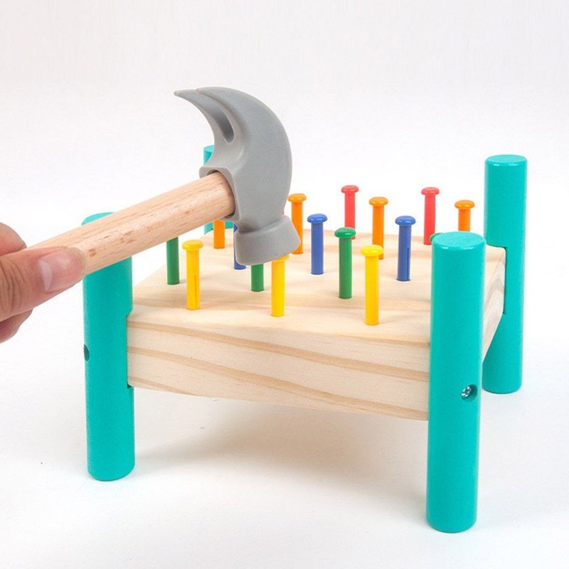 Boîte À Balles En Bois Colorées Montessori, Jouets Éducatifs Pour Bébés, Cadeau, 1 Ensemble