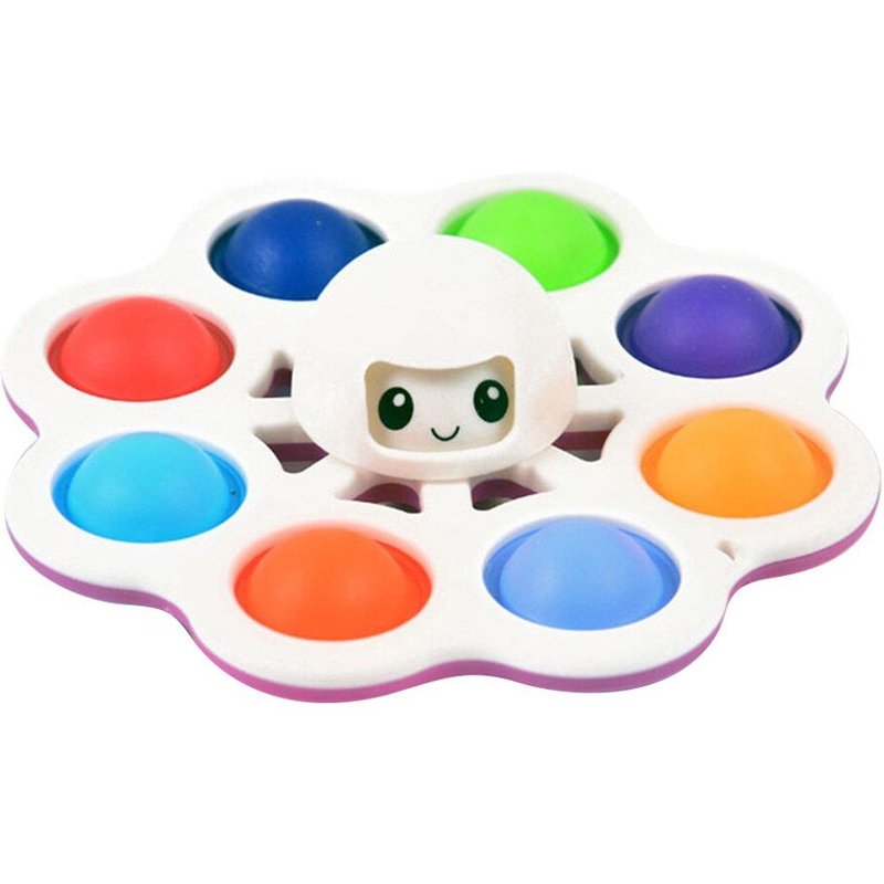 Jouets Sensoriels Pour Enfants, Anti-Stress Pour Autisme, Pieuvre Interactive, Changement De Visage, Spinner, Push Bubble, Cadeau Portable
