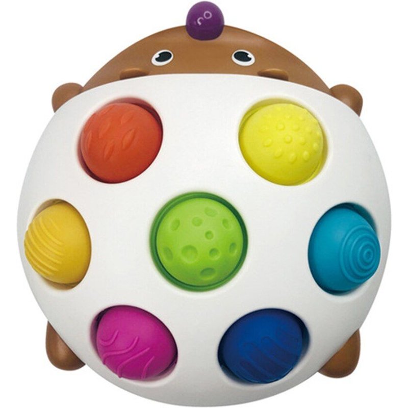 Jouet Sensoriel Push Bubble Coccinelle, Jeu Intelligent, Anti-Anxiété, Soulagement Du Stress, Autisme, Kit De Soulagement Du Tdah, 1 Pièce