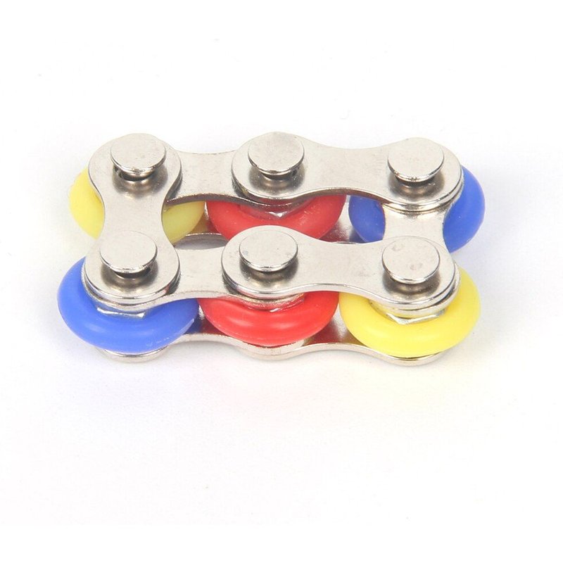 Chaîne de vélo anti-Stress pour enfant, 6/8/10/12 noeuds, jouet anti-Stress pour autisme