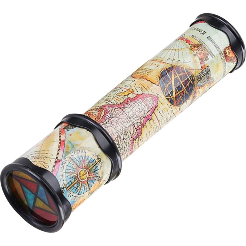Jouet Magique Kaléidoscope 3d, Miroir Extensible, Beau Jouet Éducatif Pour Enfants Garçons Filles (Couleur Aléatoire)