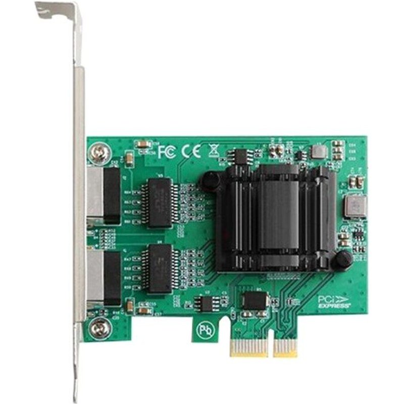 Adaptateur Ethernet PCI Express 82571 Mbps, ou Intel 1000, carte réseau Gigabit PCI-E X1, compatible avec Windows Server/Linux/VMware