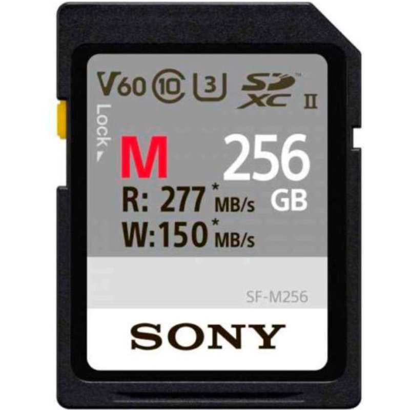 Carte SD Sony UHS-II M series CL10 U3 256Go