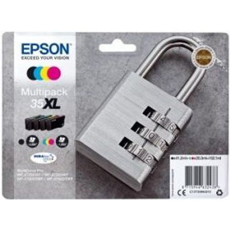 Cartouche d'encre Epson T3596 N/C/M/J XL Série Cadenas