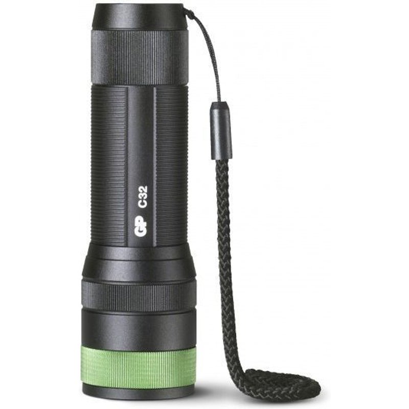 GP Discovery C32 - Lampe torche 300 lumens - 3 piles LR3/AAA fournies