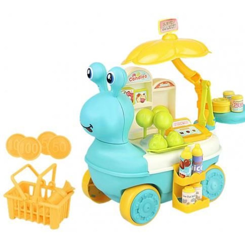 Chariot À Crème Glacée En Forme D'Escargot Pour Enfants, 1 Ensemble, Distributeur Automatique, Joli Et Mignon