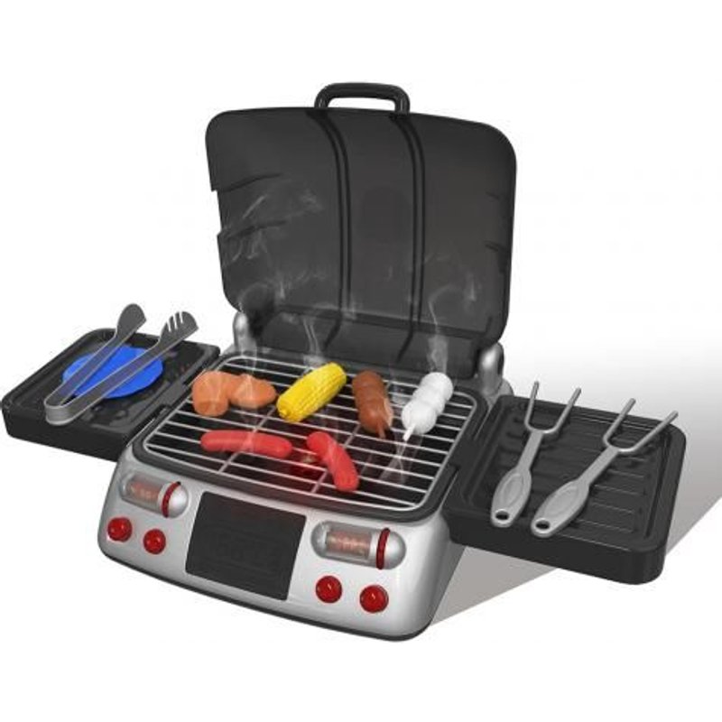 Barbecue Électrique Pour Enfants, Jouet De Simulation, Grill, Saucisses, Tomates, Kits De Cuisine, Jeu De Simulation, Cadeau