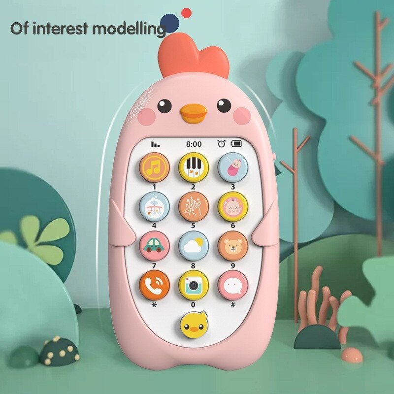 Téléphone Portable Pour Bébé, Jouet Musical, Vocal, Pour Enfant, Éducatif, Pour Garçons Et Filles