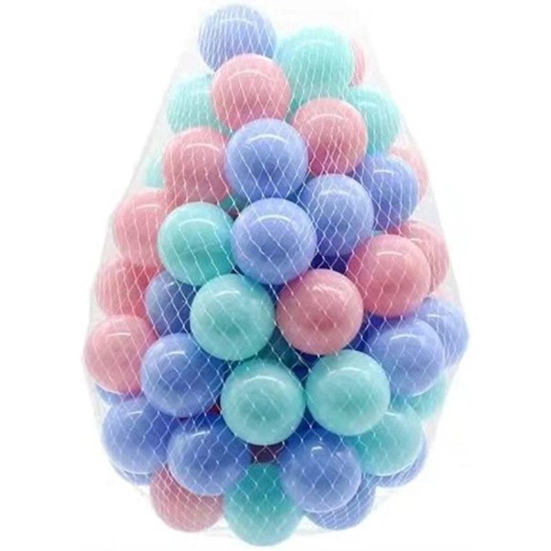 Balle De Sport En Plein Air Colorée, 100 Pièces, Piscine D'Eau Douce, Vague D'Océan, Balles Colorées Pour Enfants, Balle Anti-Stress Écologique