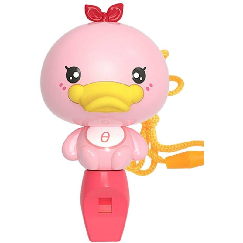 Petit Jouet Pour Bébé, Sifflet De Canard Jaune, Dessin Animé, Animal De Couleur Rose, Jouets Éducatifs, Musique, Sifflet Pour Bébés Et Enfants