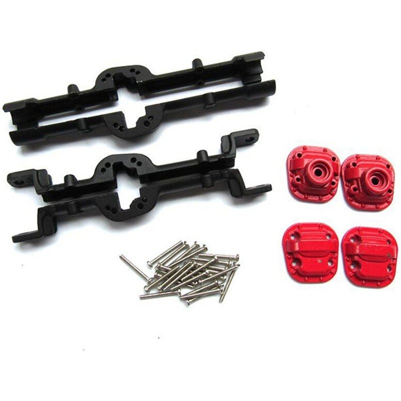 Boîtier D'Essieu Avant Et Arrière En Métal Pour Mn D90 D91 Mn99 Mn99s 1/12 Rc, Pièces De Mise À Niveau De Voiture, Accessoires