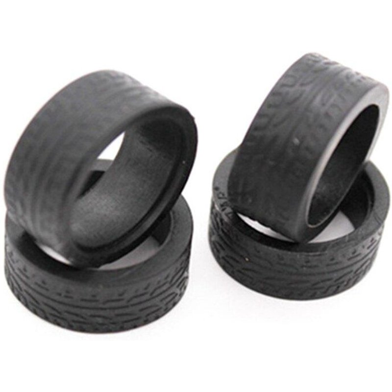 Roues De Pneus En Caoutchouc Pour Wltoys K969 K989 P929 Iw04m Awd Iw02 Mini-Z Mini-D Mini-Q 1/28 Rc Drift Racing Car, 4 Pièces