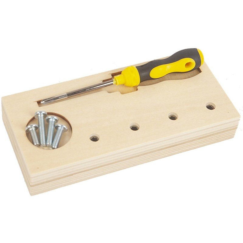 Jeu De Tournevis Pour Enfants, Jeu De Boulons, Jeu De Tournevis, Jouets Sensoriels, Planche D'Apprentissage De Base Pour Enfants, Jouet Éducatif Pour Compétences De Vie
