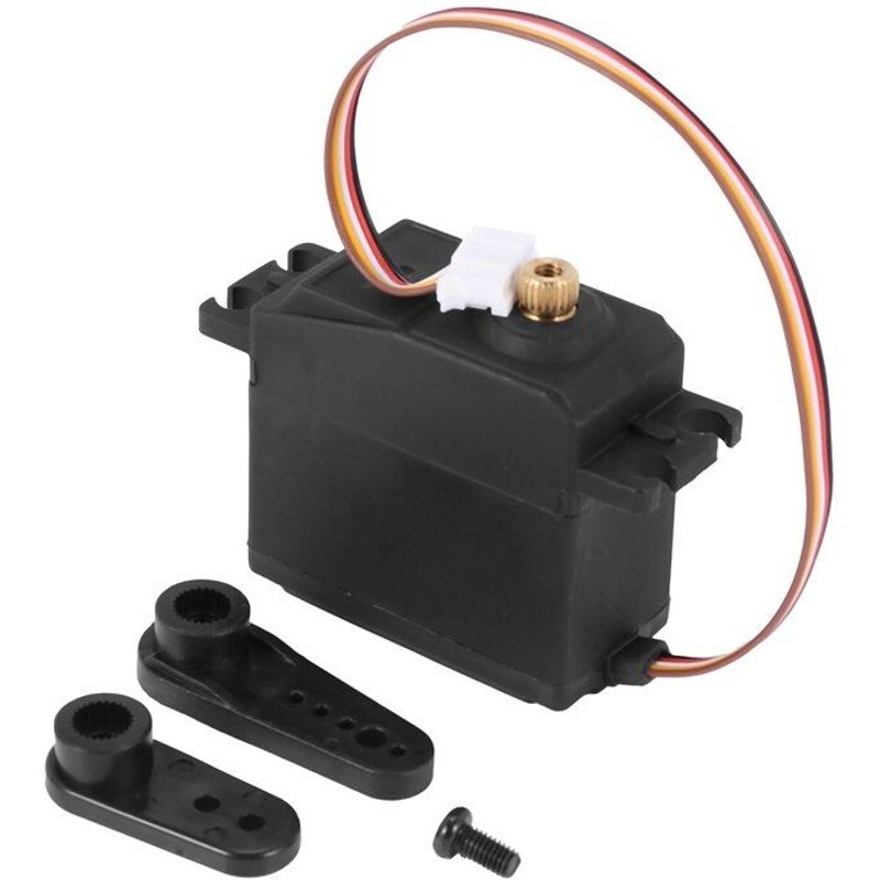 Servomoteur D'Engrenage En Métal À Cinq Fils, 9.4kg, Pour Wltoys 10428 10428-A 10428-B 10428-C K949 1/10 Rc, Pièces De Mise À Niveau, Accessoires