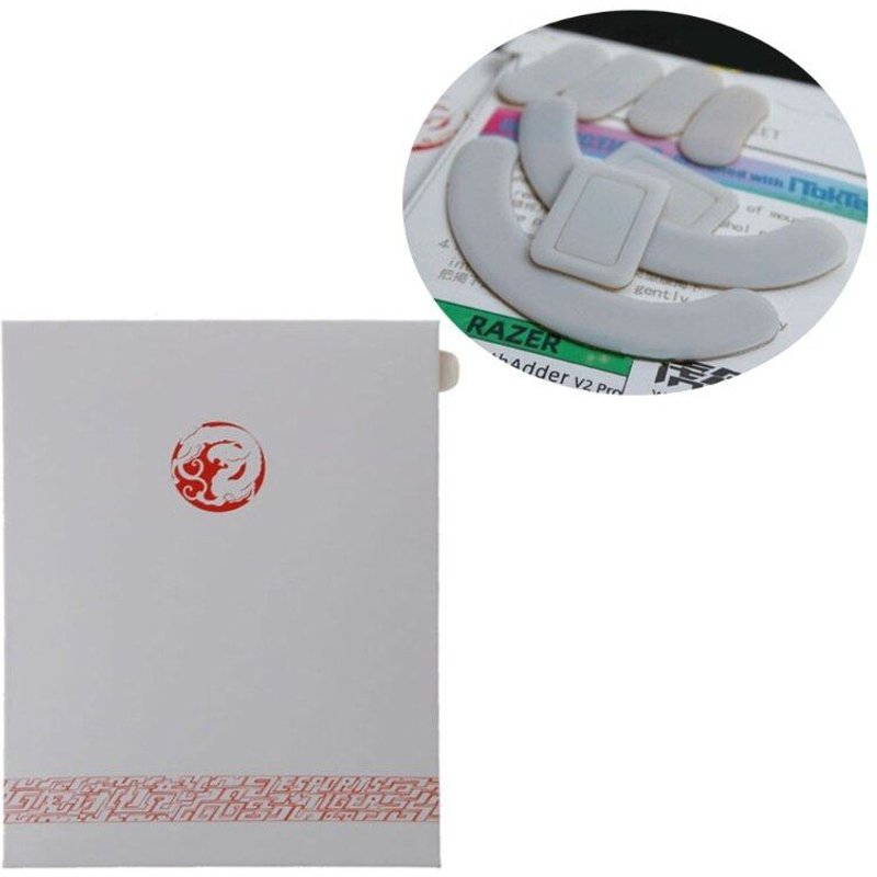 souris de jeu tigre blanc, 2 pièces/paquet, pour Razer Deathadder V2 Pro