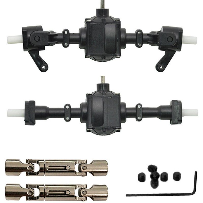 Axe Différentiel De Voiture Rc, 2 Pièces, 4wd, Bricolage Pour Q61 B-36/B-14, Pièces De Mise À Niveau