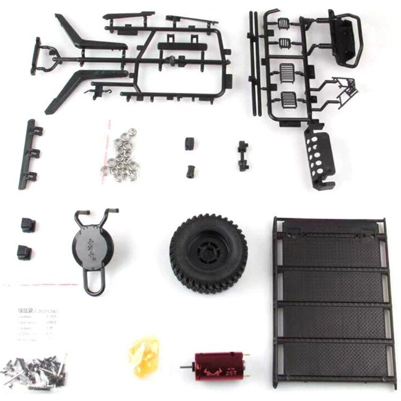Porte-Bagages De Toit, Pare-Chocs Pédale Tuba, Ensemble D'Abat-Jour 1/12 Rc, Pièces De Mise À Niveau De Voiture, Pour Mn86s Mn86 Mn86ks Mn G500