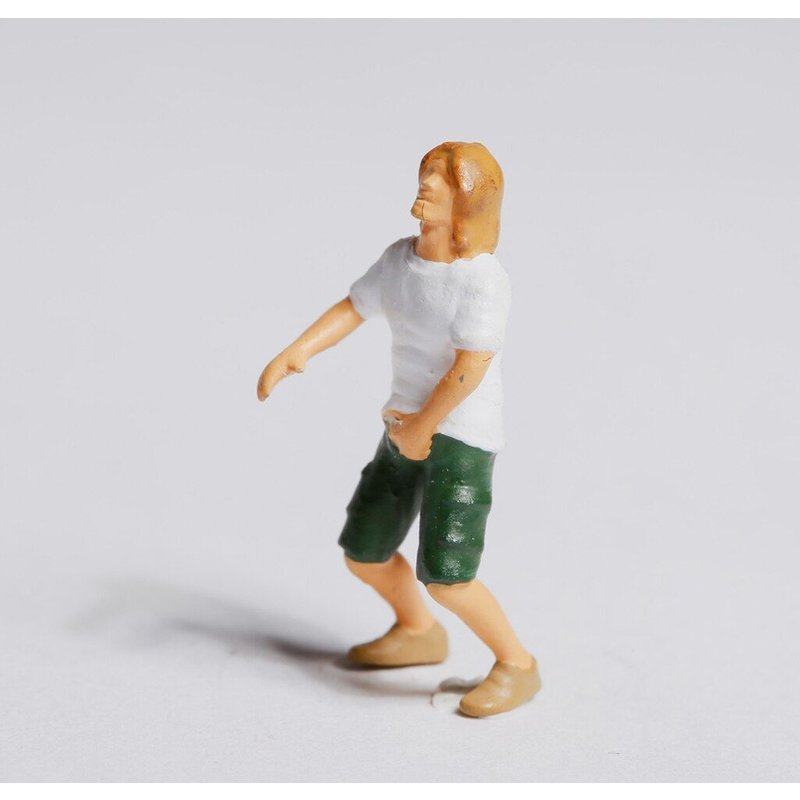 Figurines De Personnes En Couleur 1:87, Modèles Miniatures, Modèle Pour Décor De Train