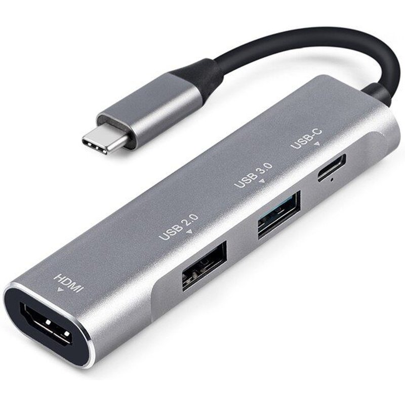 Adaptateur USB Type C vers HDMI AV numérique Multi Hub, adaptateur USB-C chargeur PD pour Nintendo Switch, Station accueil TV de voyage