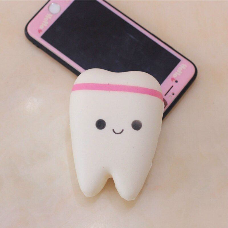 Jouet À Presser, Crème Anti-Stress, Parfumé, Coloré, Jouet Dentaire, Montée Super Lente, 1 Pièce