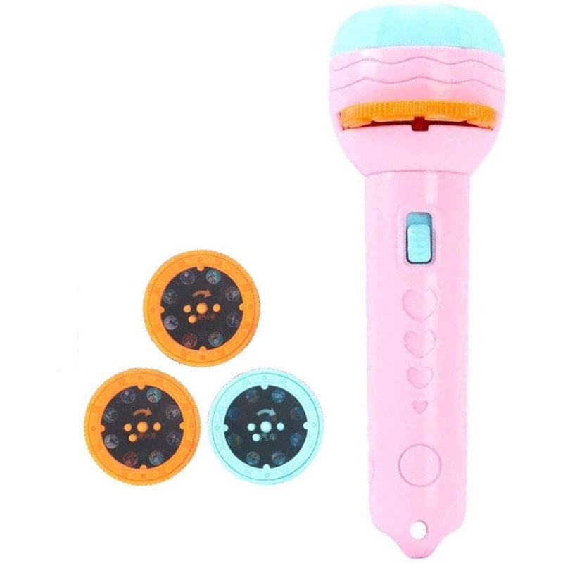 Lampe De Poche Projecteur 24 Motifs, Jouet Éducatif Pour La Petite Enfance, Cadeau D'Anniversaire Ou De Noël Pour Enfants