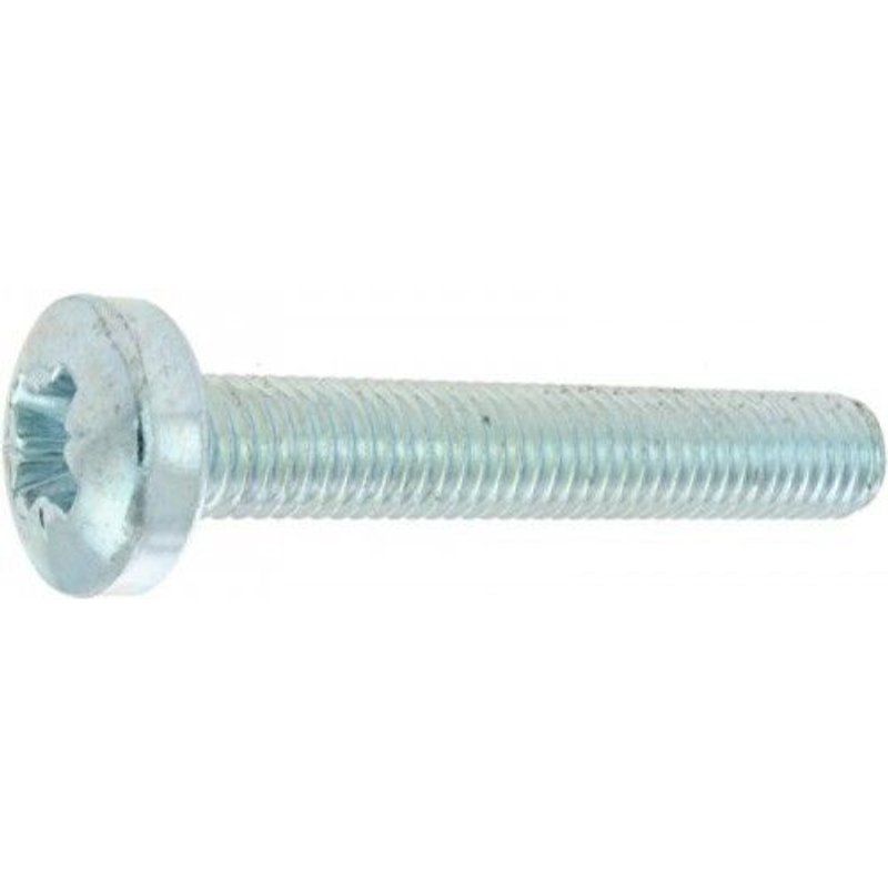Vis à métaux - Pozidriv - tête cylindrique bombée - 6x10mm - 500 GFD