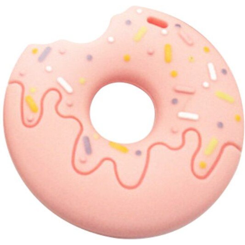 Anneau De Dentition En Silicone Pour Homme, 1 Pièce, Pain D'Épices, Raton Laveur, Donut, Sans Latex, Jouet De Qualité Alimentaire, Cadeau Pour Bébé