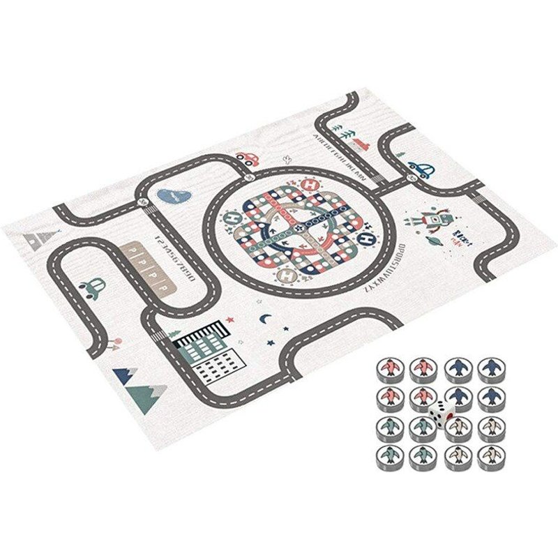 Tapis De Jeu D'Échecs Volants Pour Bébé, Étanche, Jouet D'Apprentissage Précoce, Fitness, Musculation, Cadre, Tapis Rampant, Jeu Assis