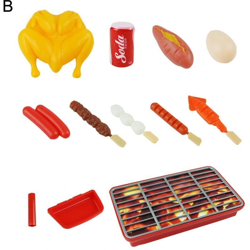 Ensemble De Jouets De Barbecue Pour Filles, Outil Éducatif De Développement Intellectuel, Coordination ¿Il-Main, Pour Chef De Cuisine