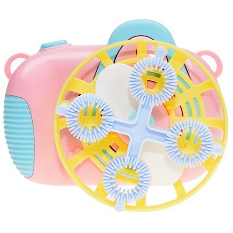 Machine À Bulles De Musique Électrique En Forme D'Appareil Photo, Jouet D'Extérieur Amusant Pour Enfants