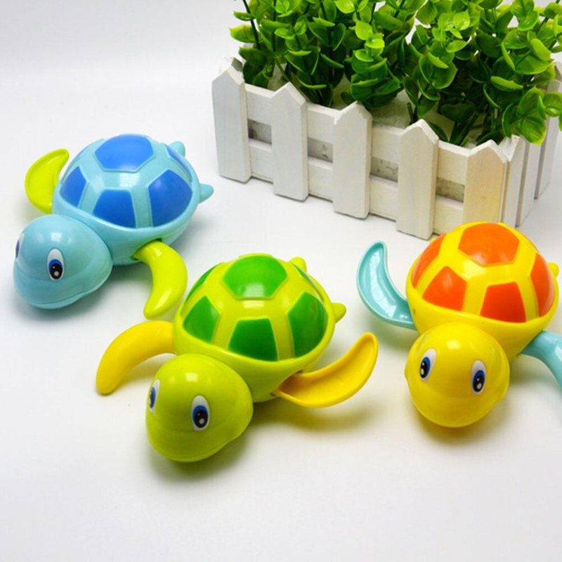 Jouet De Bain Pour Enfant, Tortue, Dessin Animé, Mignon, Chaîne À Remonter, Horloge, Meilleur Cadeau Pour Bébé, Liquidation D'Été