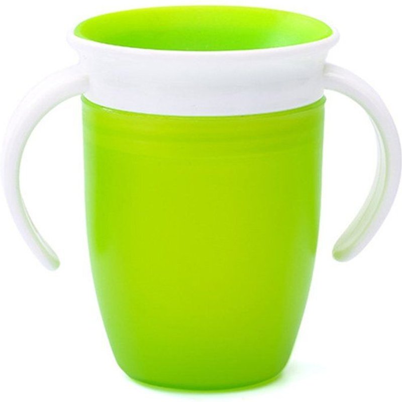 Gobelet D'Apprentissage Pour Nourrissons Avec Couvercle À Double Poignée, Peut Être Tourné À 360 Degrés, Gobelet D'Eau Étanche Pour Nourrissons